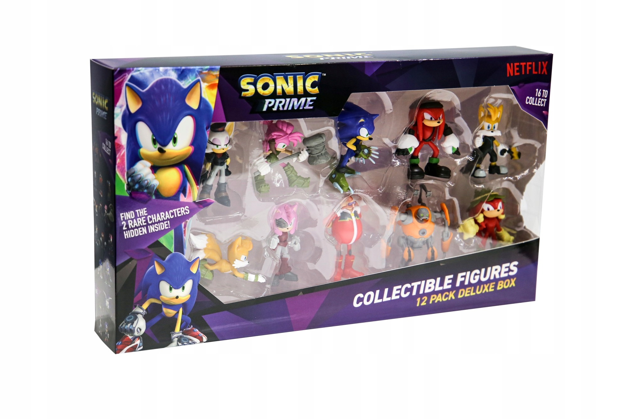 SONIC PRIME - ZESTAW 12 FIGUREK [DELUXE BOX] MIX Marka PMI