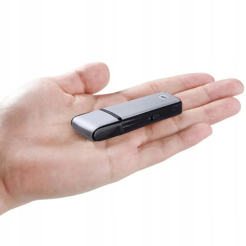 MINI DYKTAFON SZPIEGOWSKI PODSŁUCH PENDRIVE REJESTRATOR NAGRYWANIE GŁOSU EAN (GTIN) 5707504413538