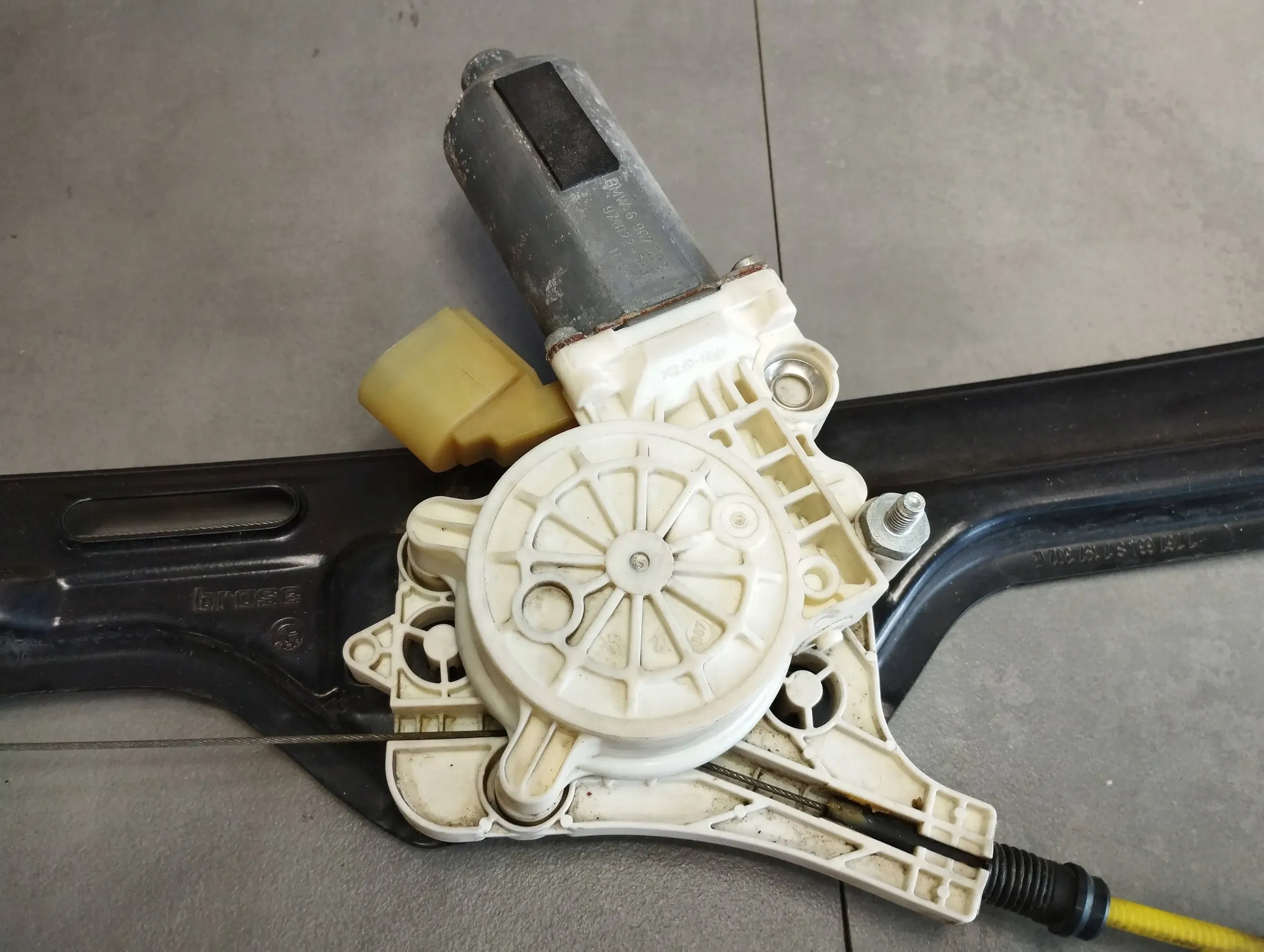 BMW X6 E71 mechanism windows right front 7267664