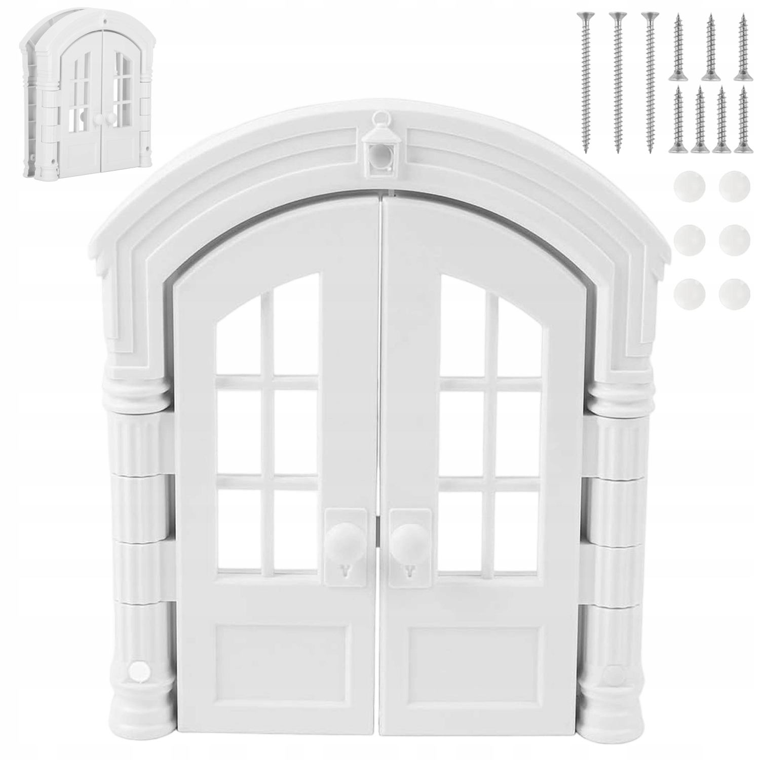 Francouzské Kočičí Dveře S Bezpečným Zámkem A Dvojitými Dveřmi