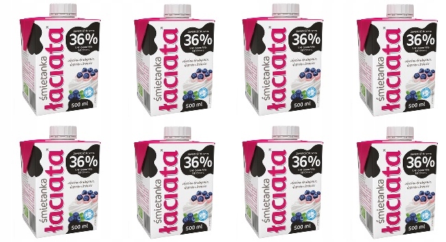 Levně 8 x 500 ml Latinská Smetana Uht 36% Karton