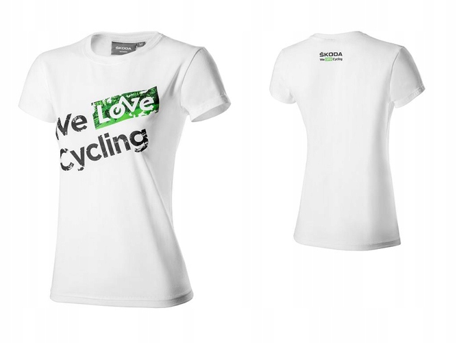 ЧОЛОВІЧА ФУТБОЛКА WE LOVE CYCLING SKODA XXL
