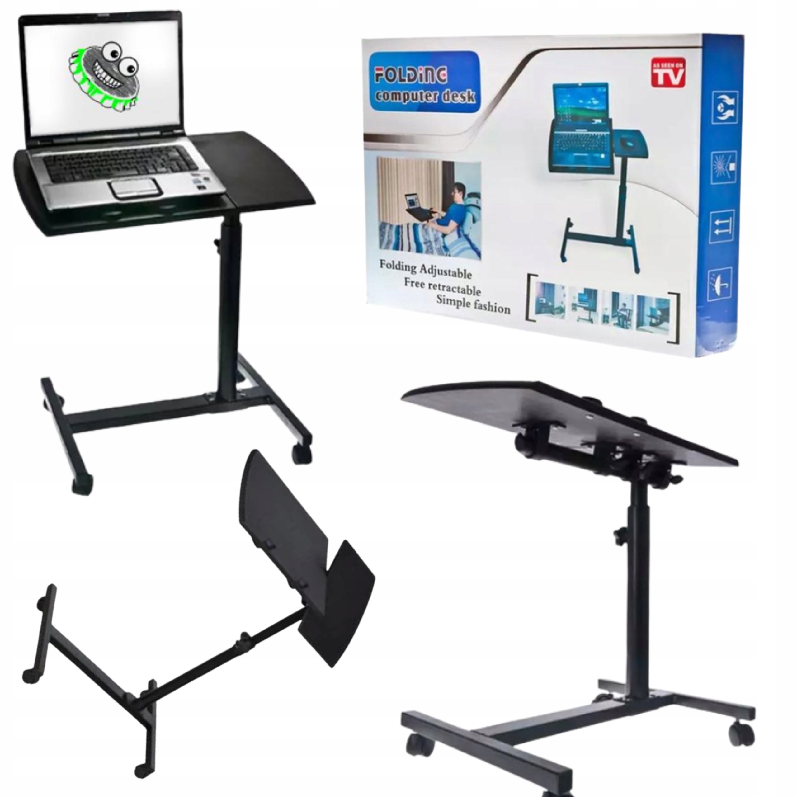 Kočárek Stolek Pod Projektor Notebook Stabilní Stojan Pod Komp