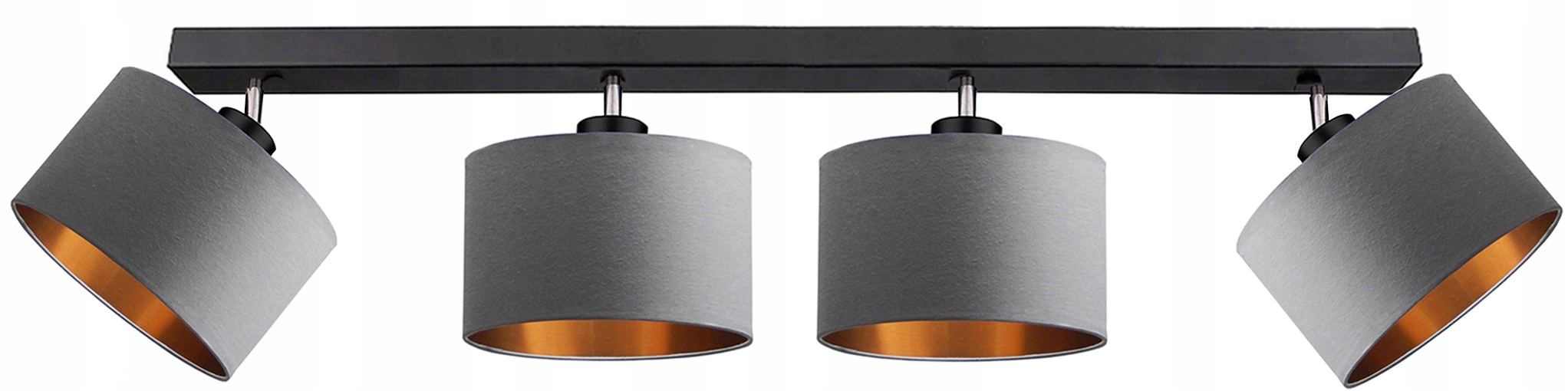 

Lampa Plafon Sufitowy PB-4KM Led, Loft E27 Abażur