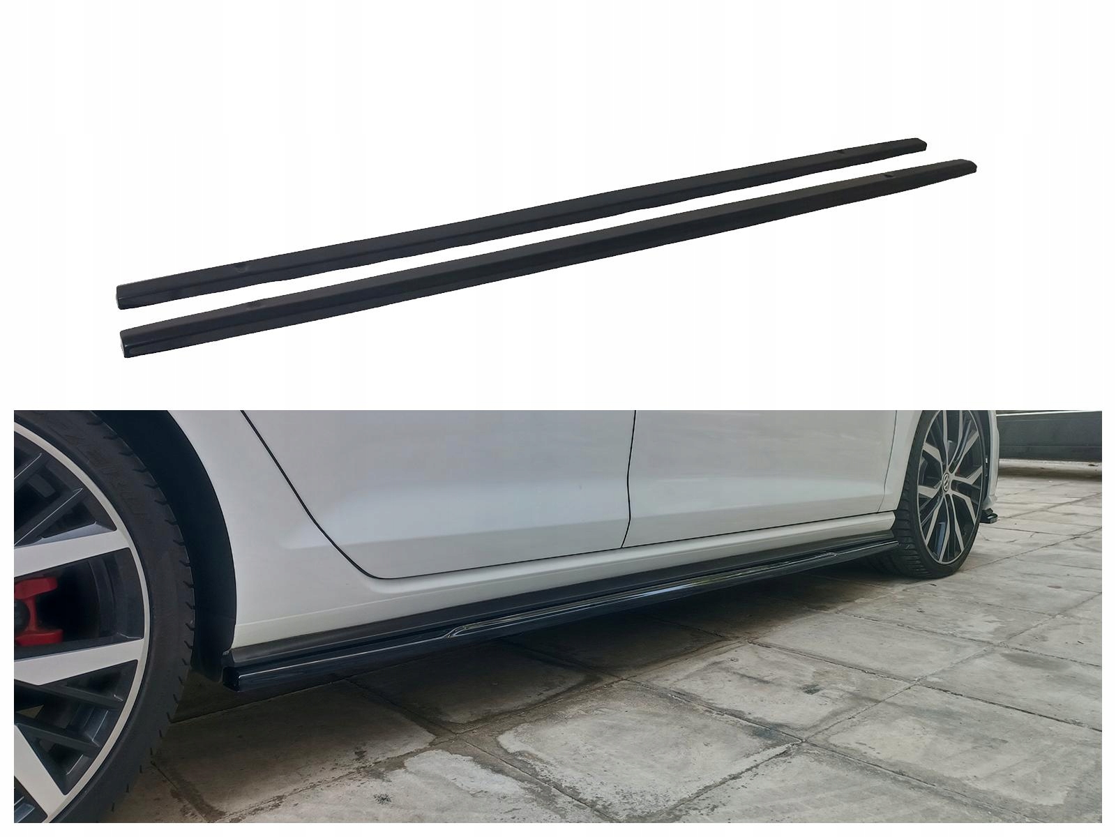 Kryty prahů pro Volkswagen Golf Au VII 2013-2019 Hatchback