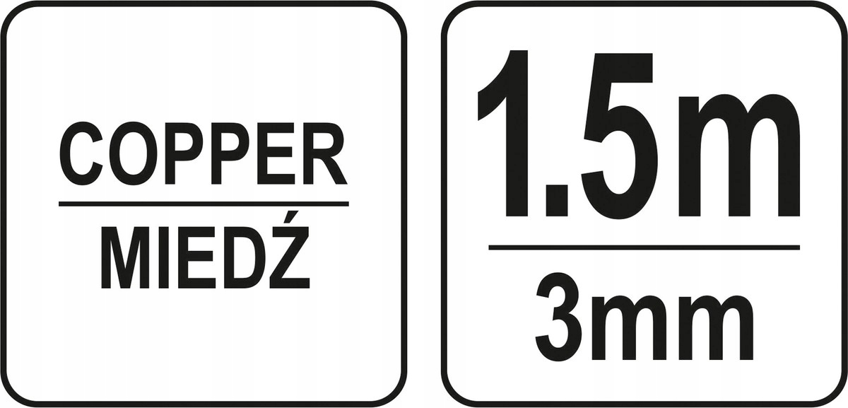 TAŚMA ROZLUTOWNICZA PLECIONKA MIEDZIANA 3,0MMX1,5M Marka bez marki