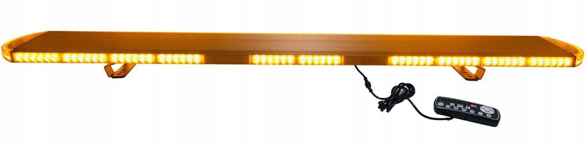 Led výstražný stroboskopický nosník na střechu 150 cm s ovladačem 9-32 V
