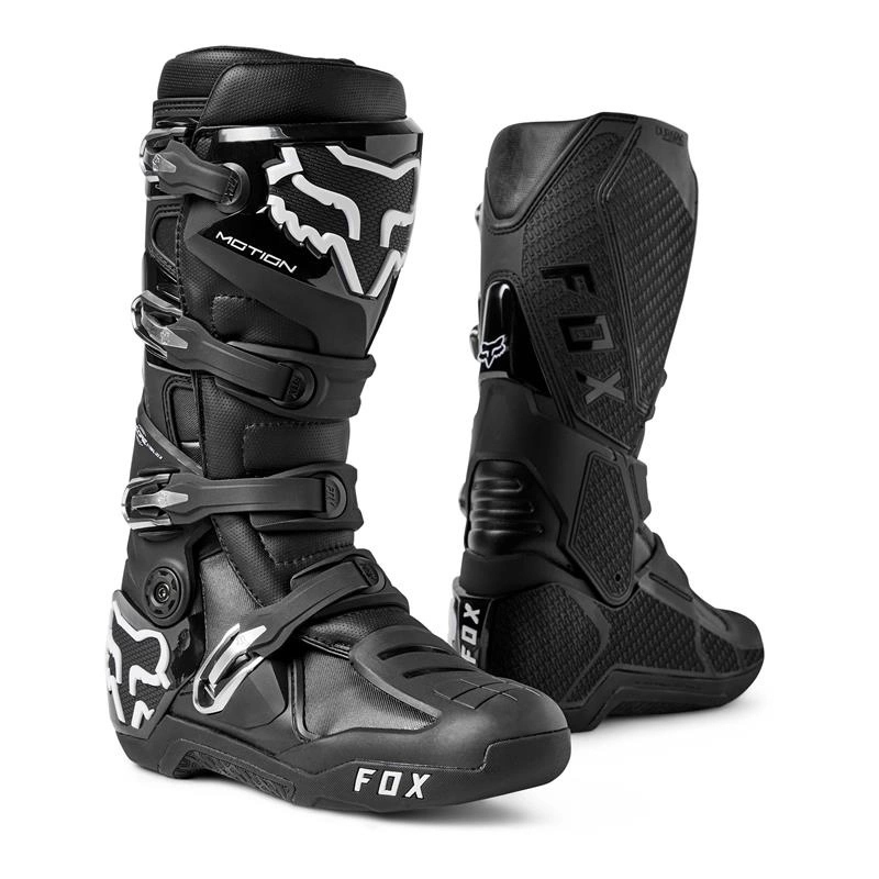 Motocyklové topánky enduro Fox Motion Black čierne Darčeky