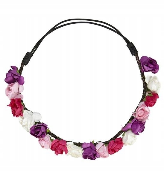 

Opaska Hippiski Hipis Hippis Z Kwiatkami Wiosna