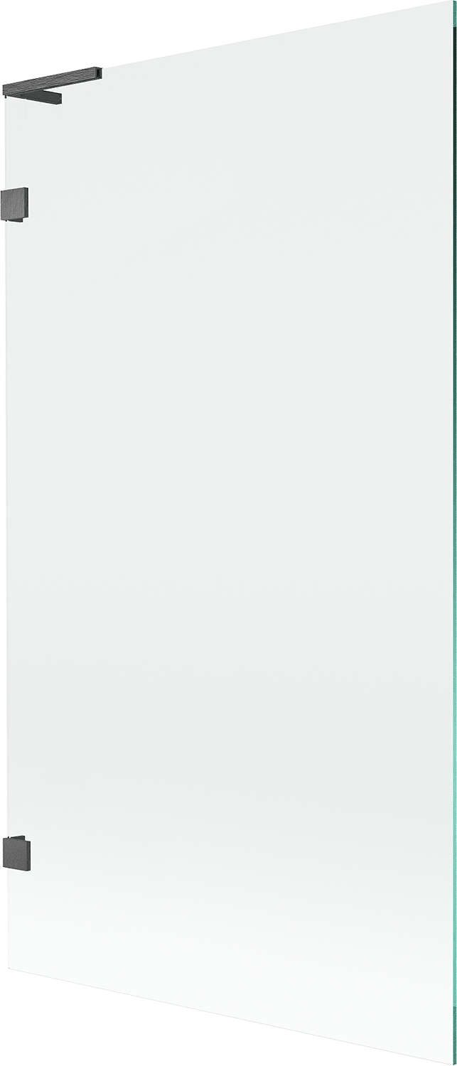 Mexen Lunar L paravan na vanu 1-křídlový 100 x 150 cm, transparentní, gun g