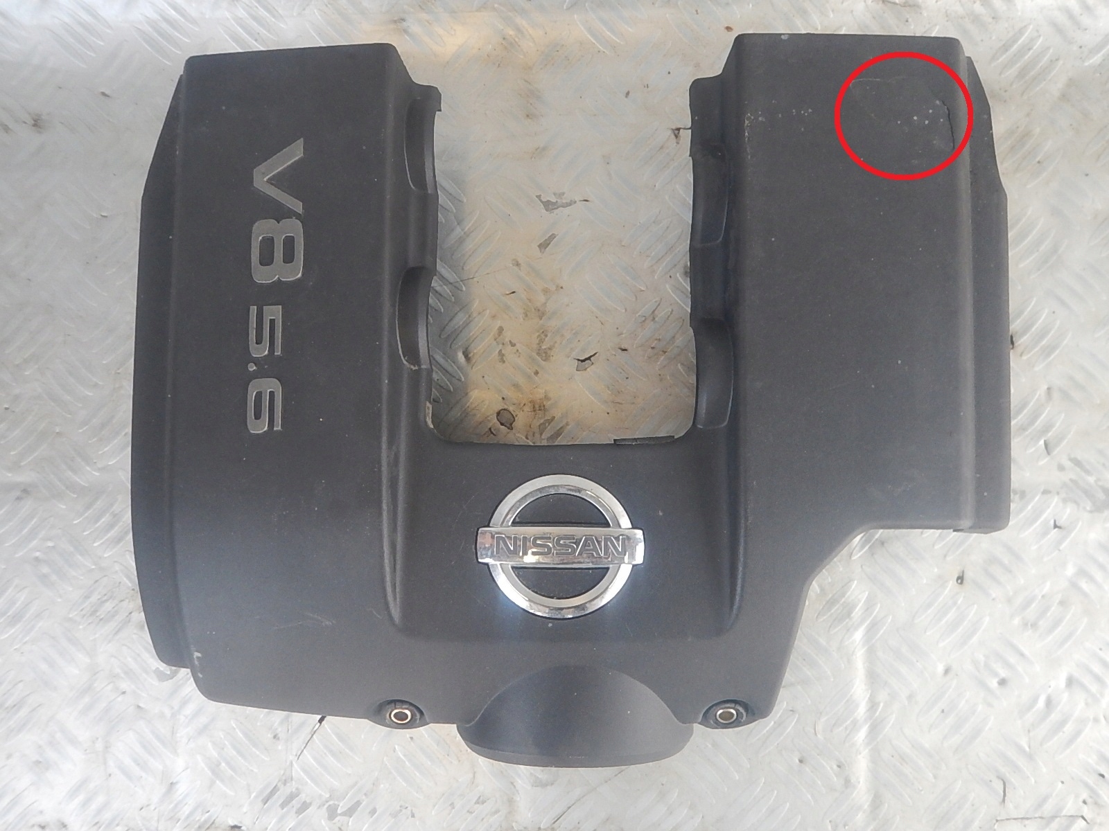 NISSAN ТИТАН ARMADA 5.6 04- ЗАЩИТА КРЫШКА ДВИГАТЕЛЯ