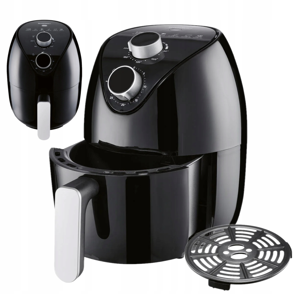 Silvercrest Frytownica frytkownica beztłuszczowa Shfl 1000 A1 1000W 1.5l