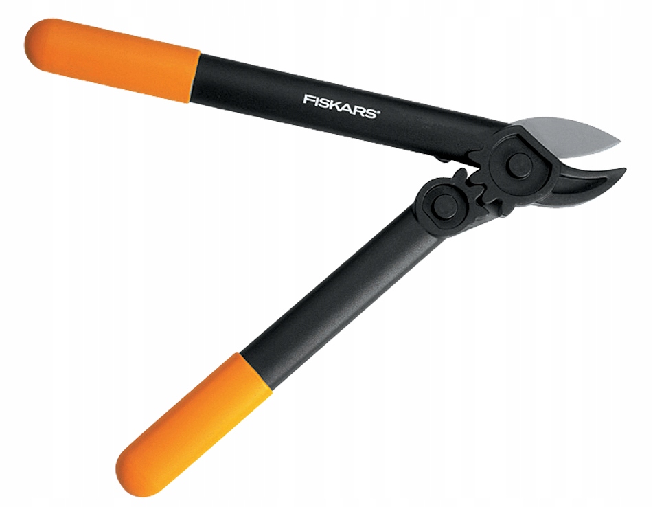 Fiskars Powergear Sekator ogrodowy kowadełkowy dwuręczny do twardych gałęzi