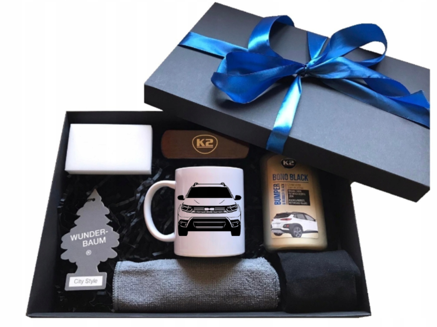 Sada hrnek dárek pro řidiče auta Dacia suvenýr do auta