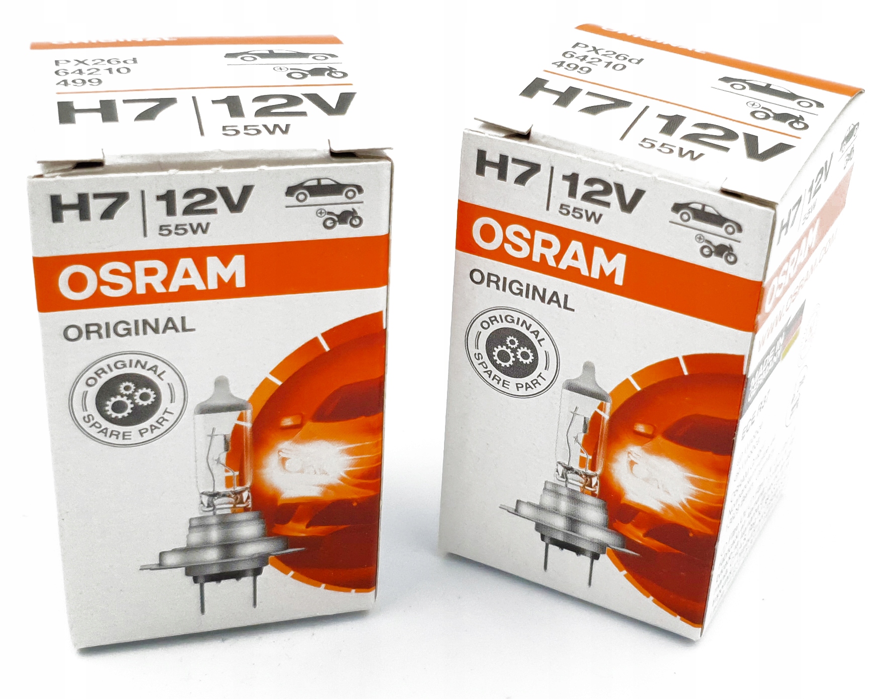 

Żarówki H7 Osram Classic 12V 55W 64210 2szt