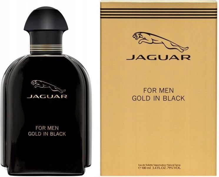 Jaguar For Men Gold in Black Edt 100 ml