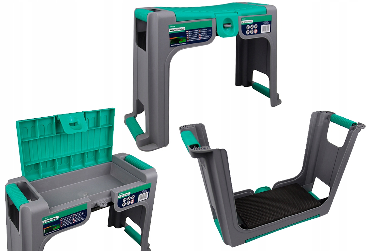 

Krzesełko Do Plewienia Ogrodu +podkładka +schowek