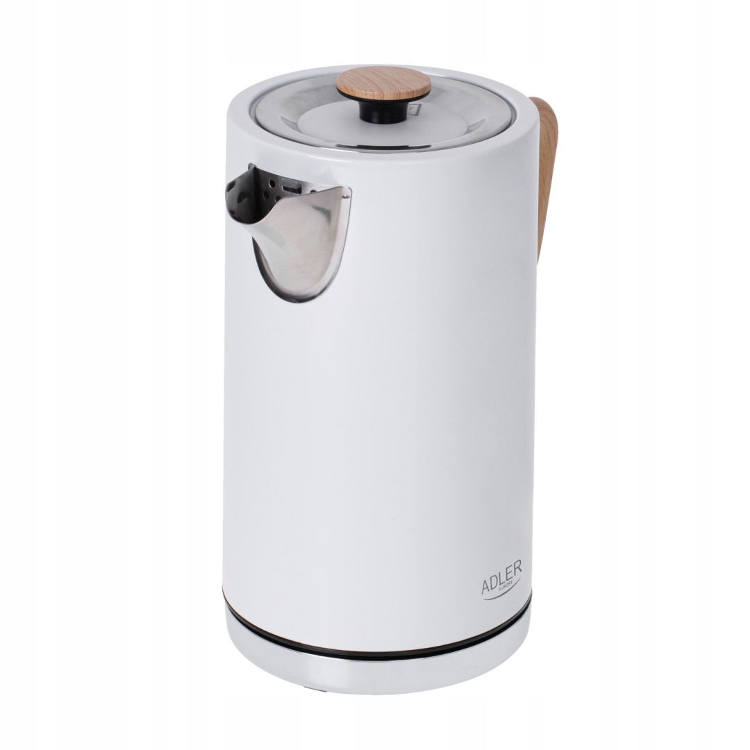 BIAŁY CZAJNIK ELEKTRYCZNY STRIX bezprzewodowy 1,7L 2200W STAL SZLACHETNA Kod producenta Hvasvbrl