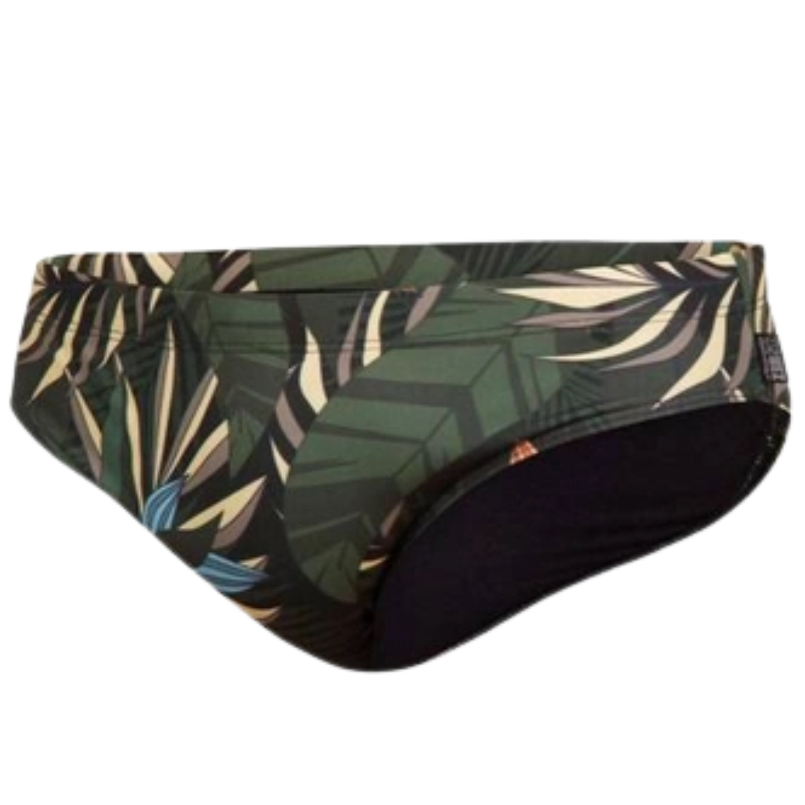 Kąpielówki Slipy Męskie na Basen Zerod XXL Briefs Tropical