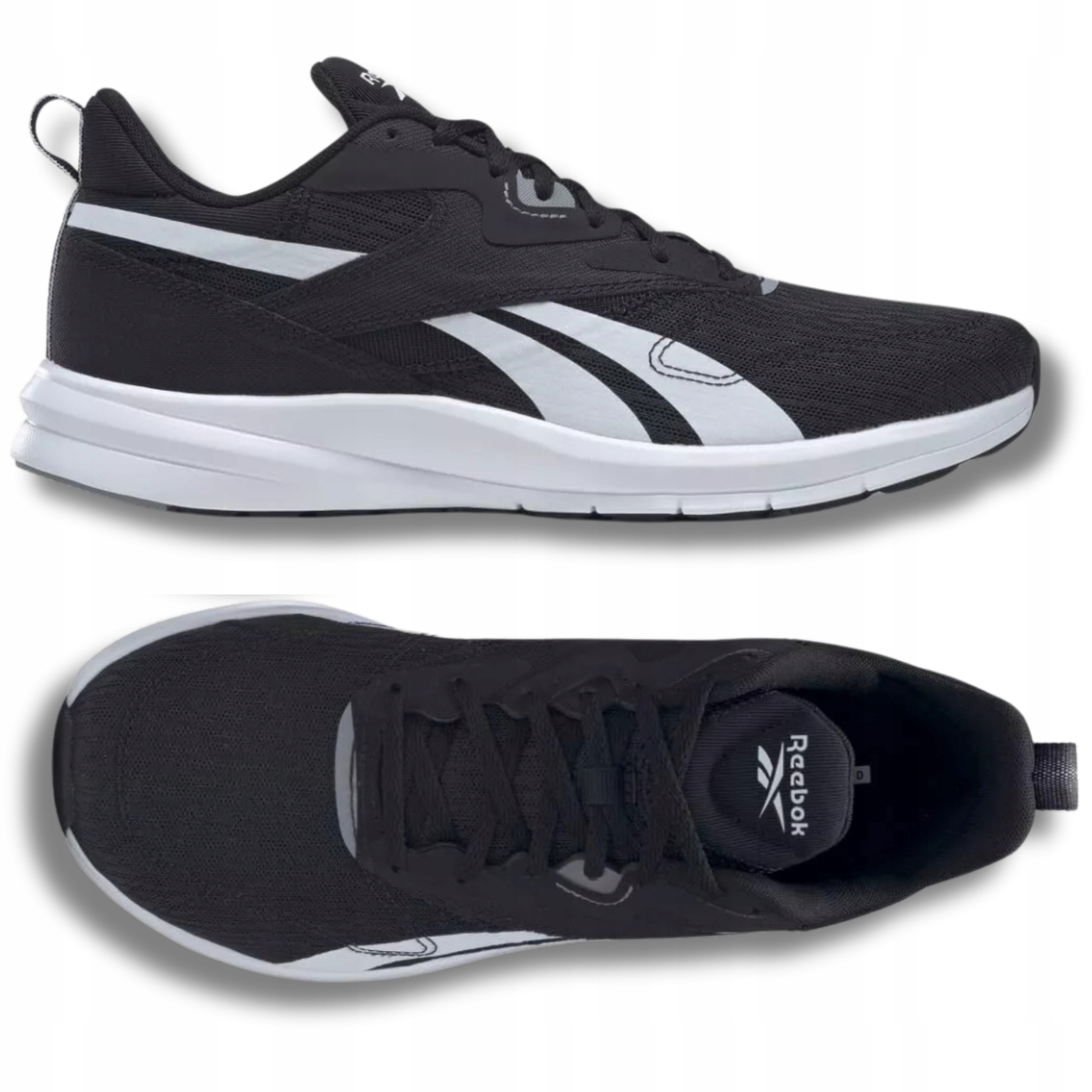 Reebok Runner 4 Pánské Sportovní Boty Na Běhání Na Trénink Černé 42,5