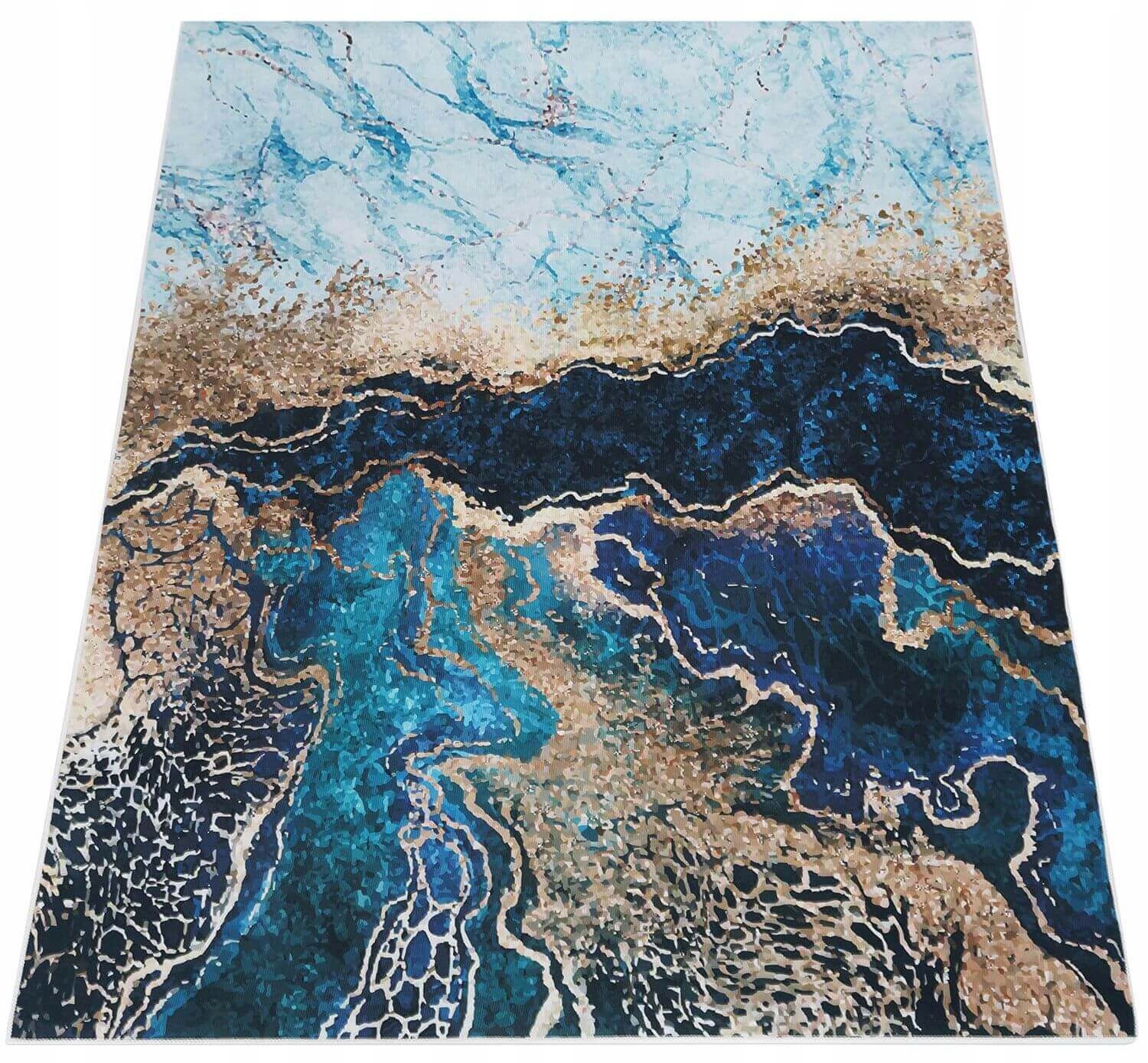 Koberec Do Obývačky Protišmykový Moderný Loft Modný 160X220