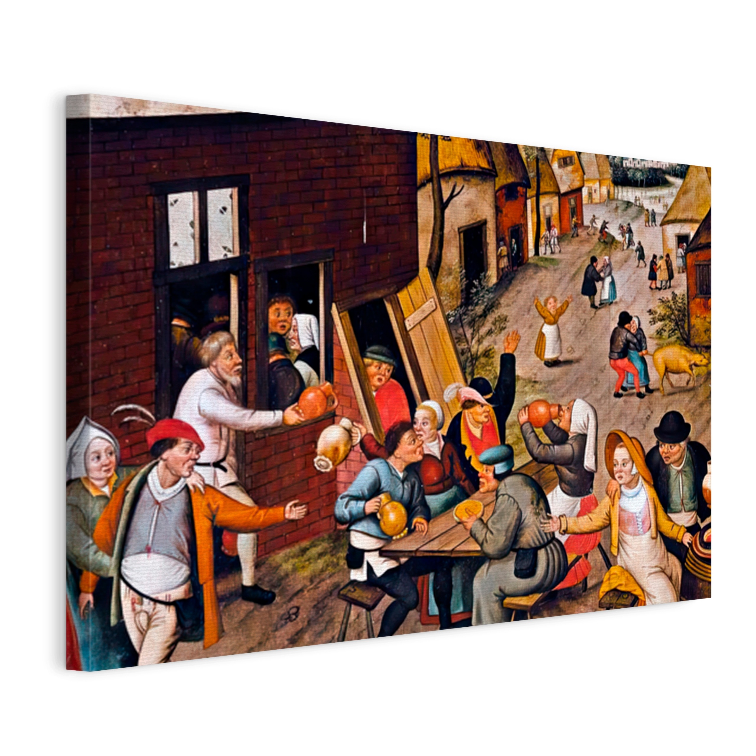 Obraz Na Plátne Pieter Brueghel Hrajúci Sa 120x80