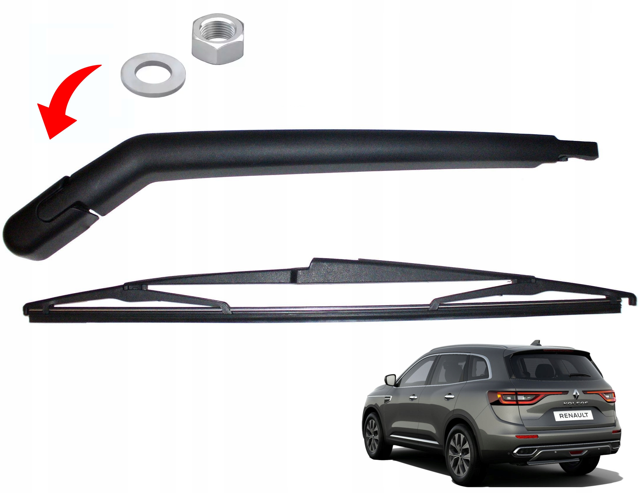 RAMIĘ WYCIERACZKA PIÓRO NA TYŁ RENAULT KOLEOS 08-