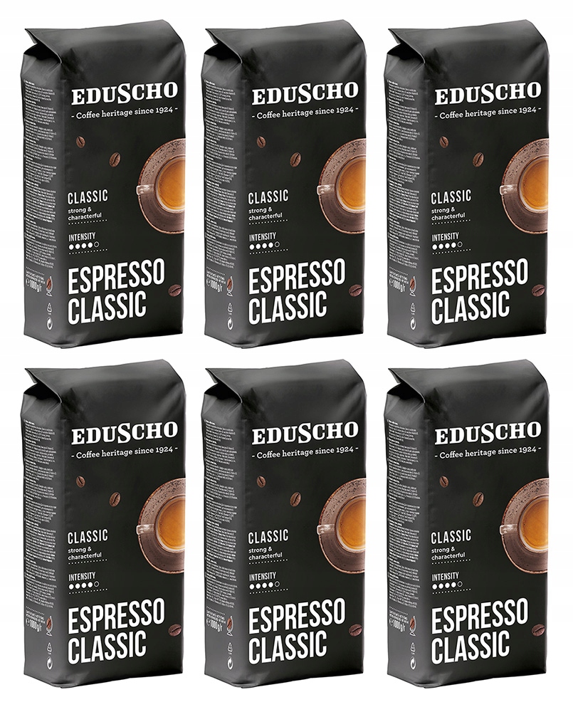 Kawa ziarnista Eduscho Espresso Classic ziarno Arabica Robusta 6kg