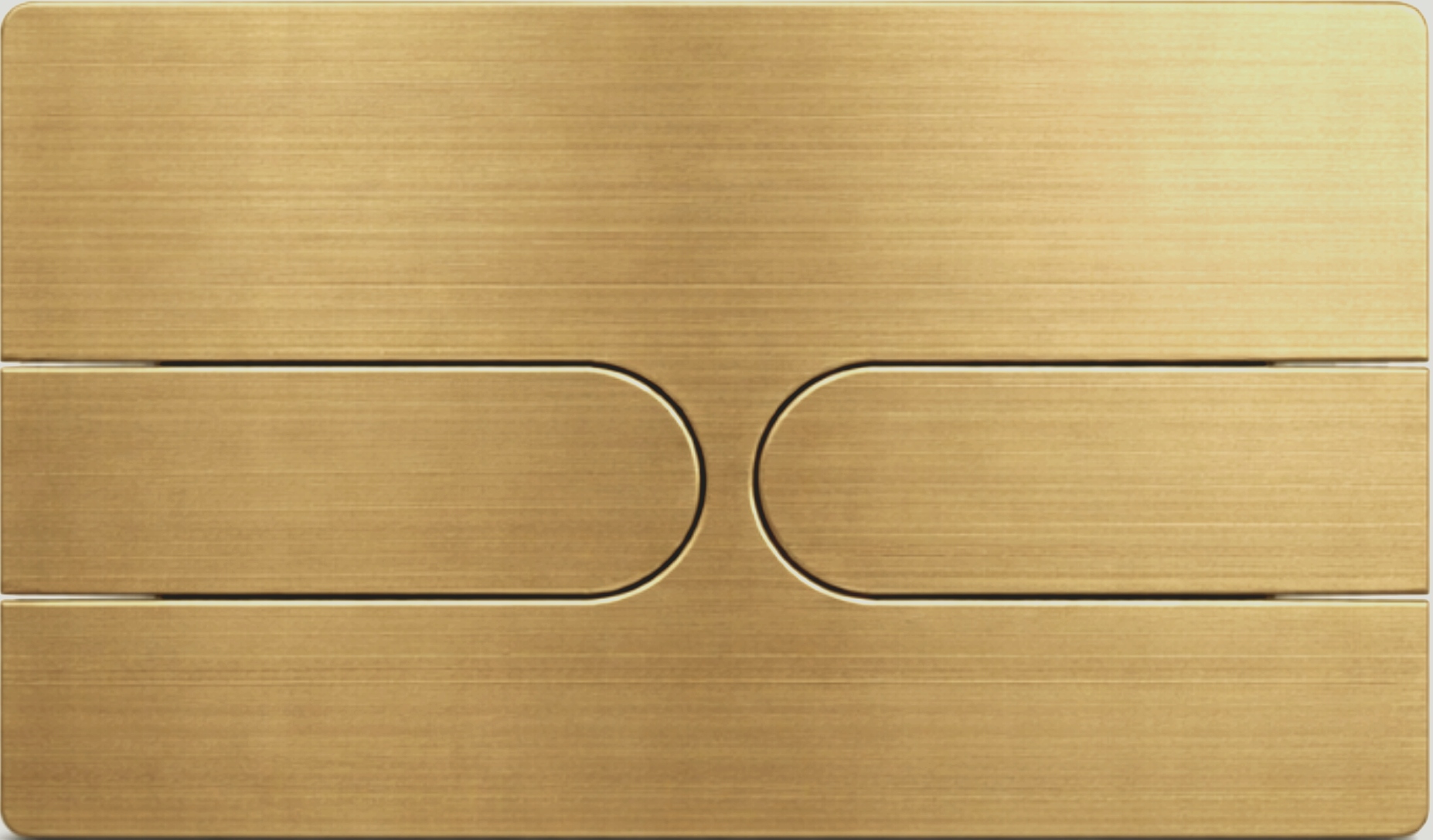 Oceľový splachovací gombík T3 zlatý Titan pre Wc Jomo Werit Jomo Tech