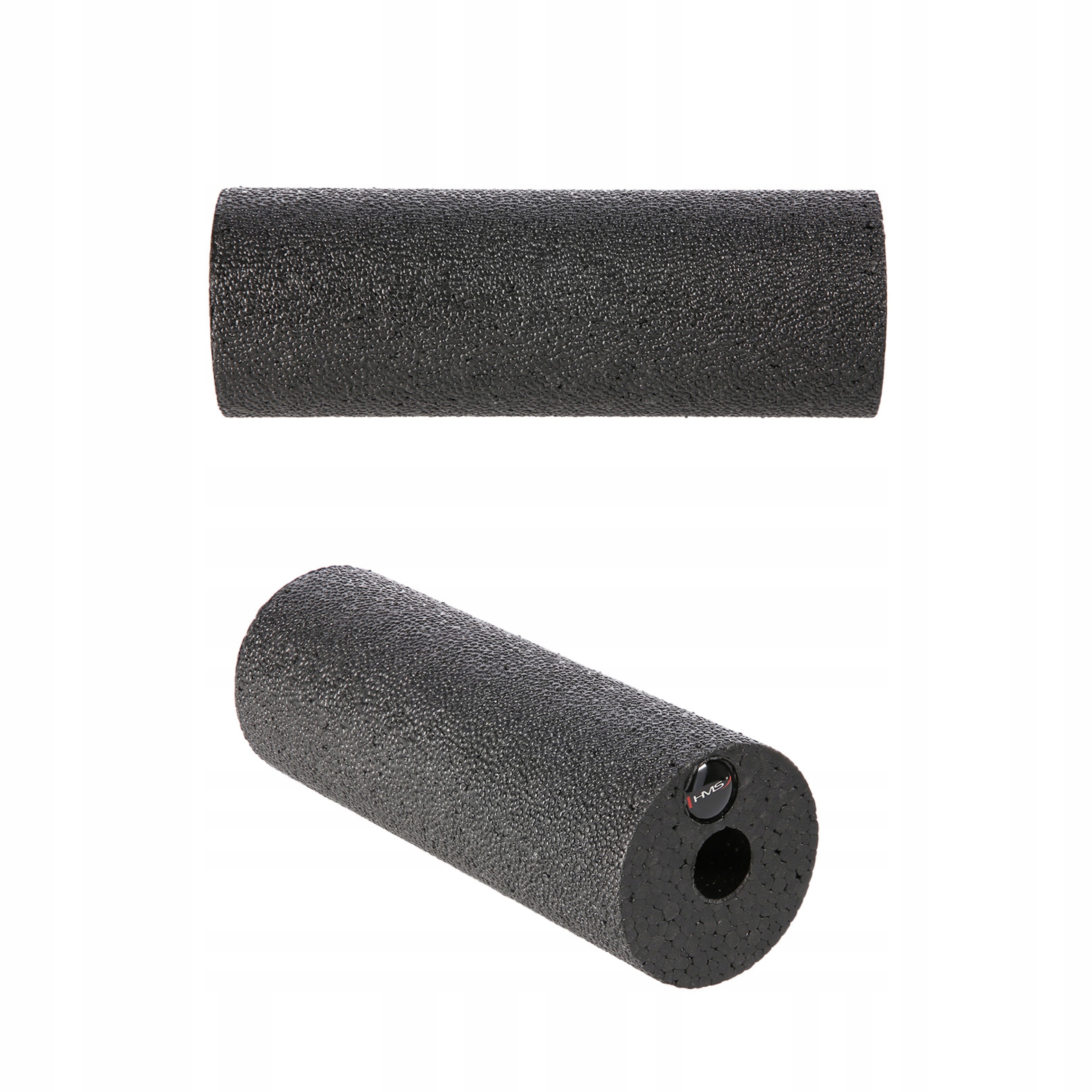 Lekki Wałek Roller Mini Do Masażu Powięzi Stóp Rąk Czarny 15cm Mocny Hms