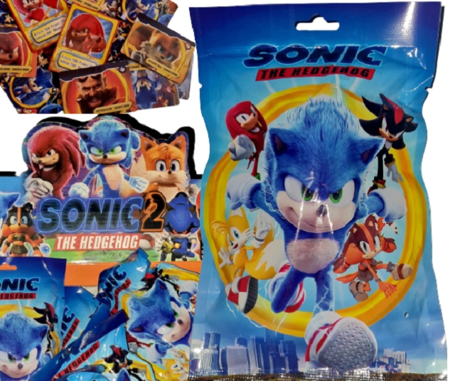 

Sonic 2 Saszetka Figurka + 3 Karty Kolekcjonerskie