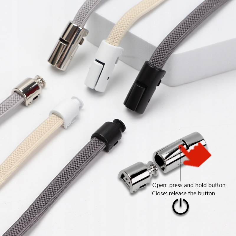 

Zapasowe Zapięcie sznurowadła gumowe, elastyczne