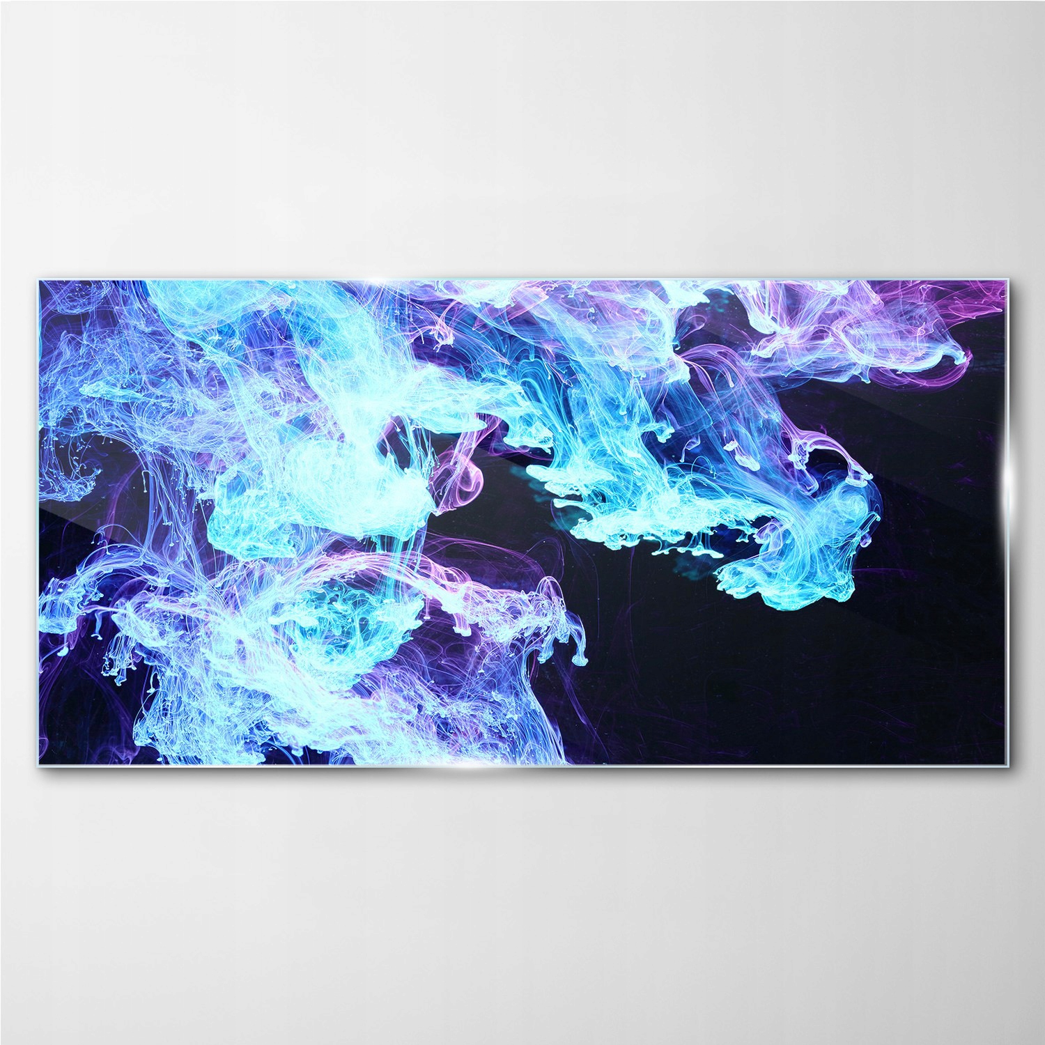 

Obraz szklany na ścianę Jaskrawy dym 140x70 cm