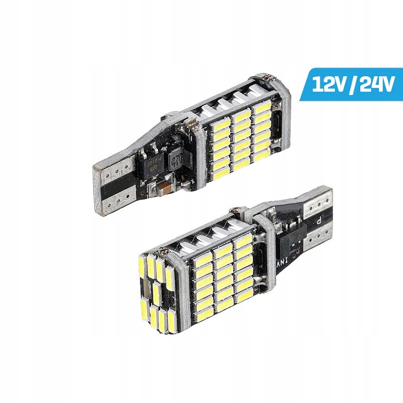 

Żarówki Vision W16W 12/24V 45X4014 Smd Led 2SZT.