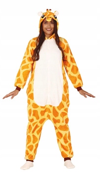 Kostým Žirafa kigurumi kombinéza pyžamo L zvíře ze Zoo