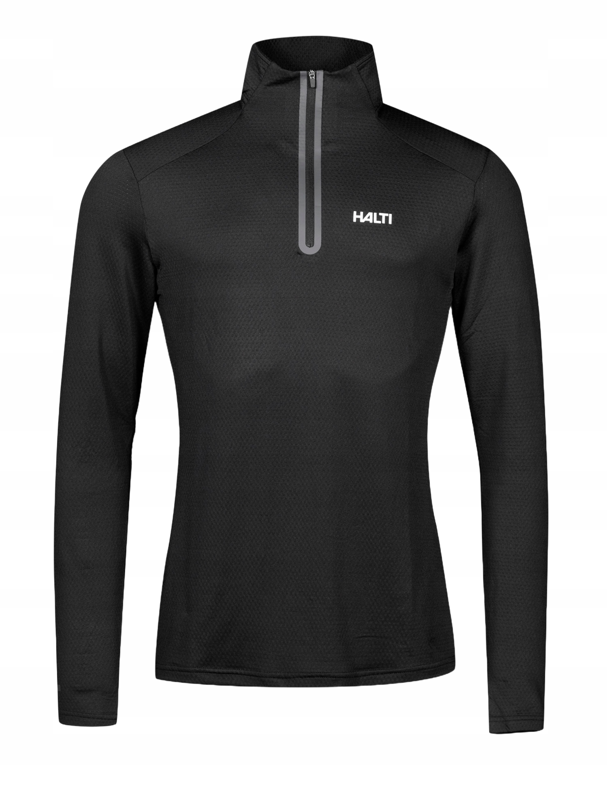 Bluza męska termoaktywna Halti Jaako oddychająca szybkoschnąca Czarny M