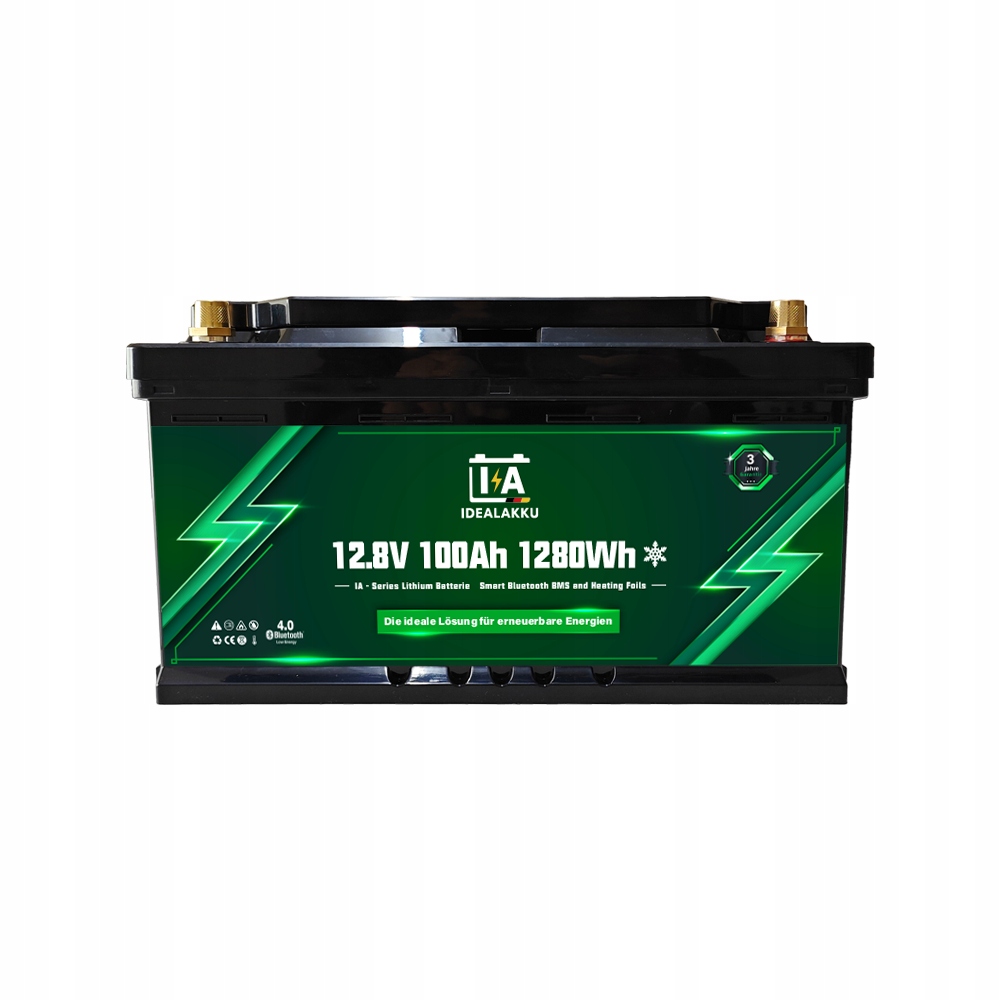 Akumulator Litowy Idealakku LiFePO4 12.8V 100Ah Bluetooth