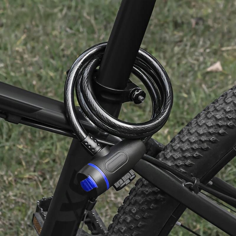 ZAPIĘCIE ROWEROWE BLOKADA DO ROWERU ZABEZPIECZENIE NA KLUCZYK MOCNA LINKA Typ zamka na kluczyk