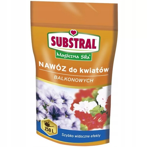 SUBSTRAL Nawóz do Roślin Balkonowych 250g