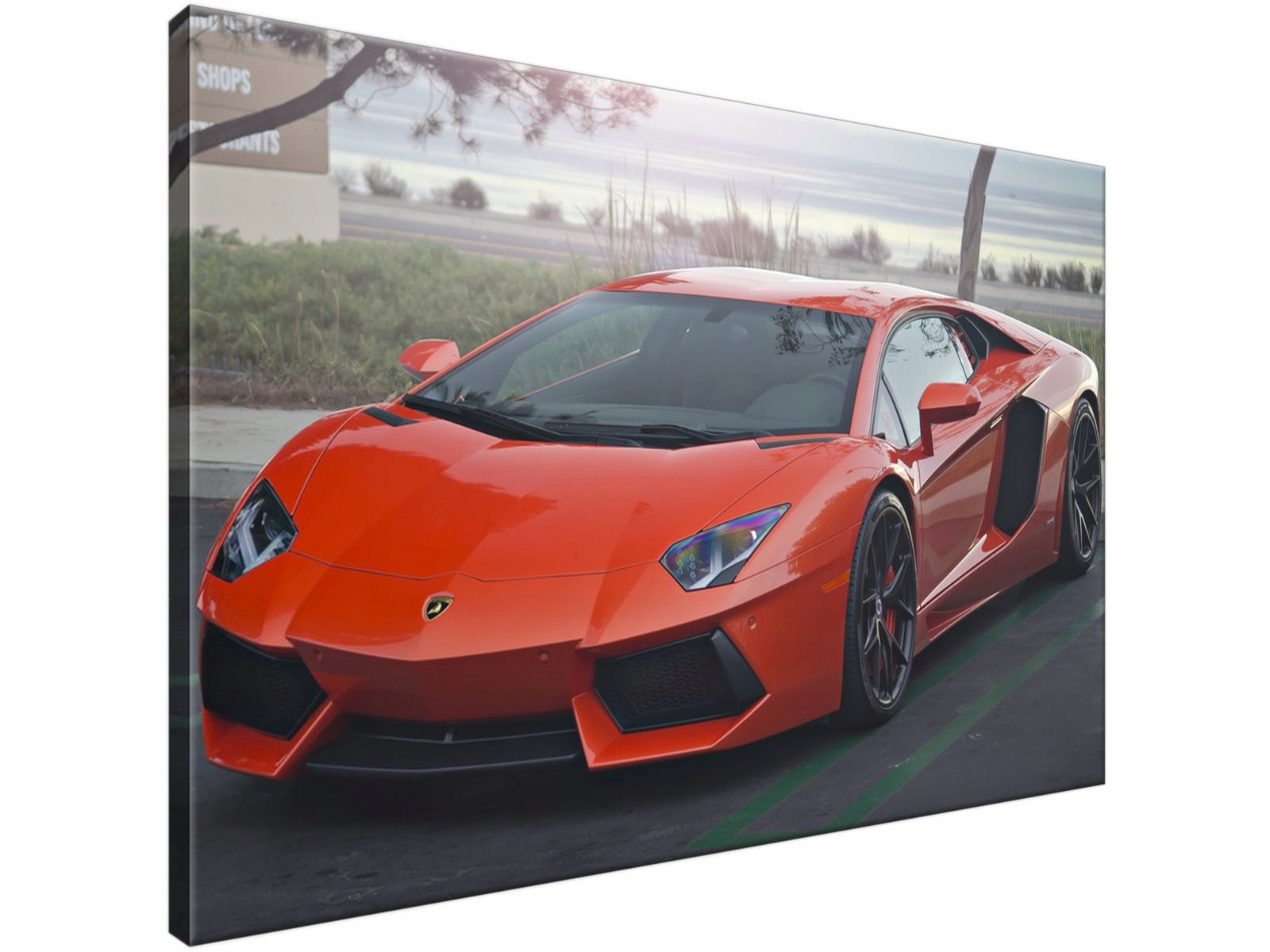 

Obraz drukowany Pomarańczowe Lambo - Axion23 90x60