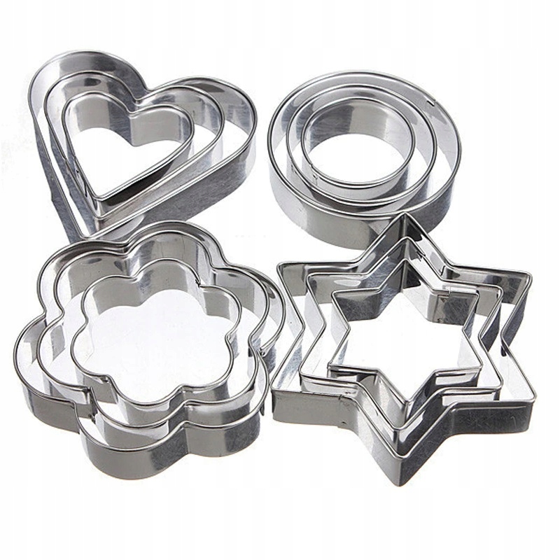 

Foremki Wykrawacze Do Pierników Serca Gwiazdki