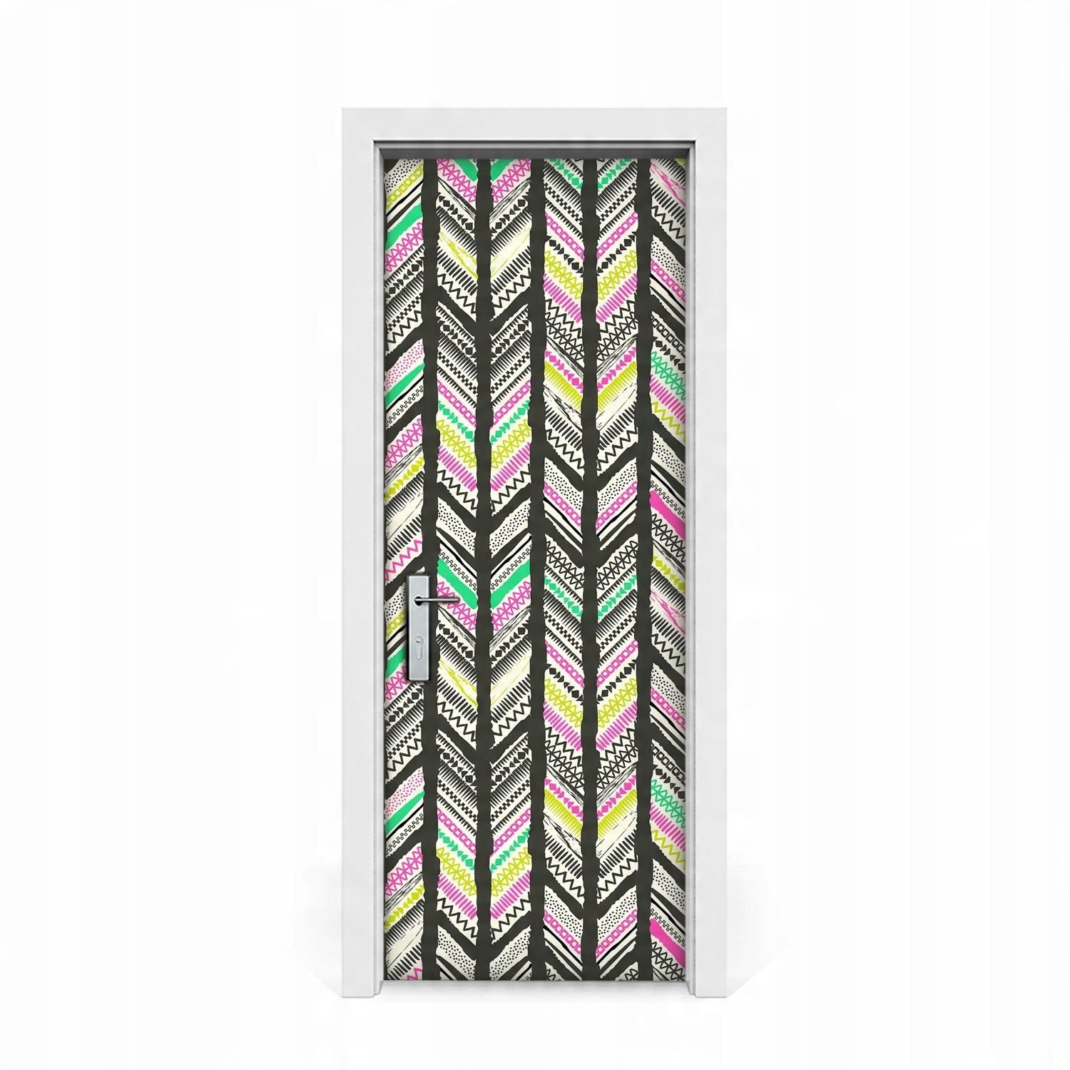 

Fototapeta na Drzwi Tribal geometryczny wzór