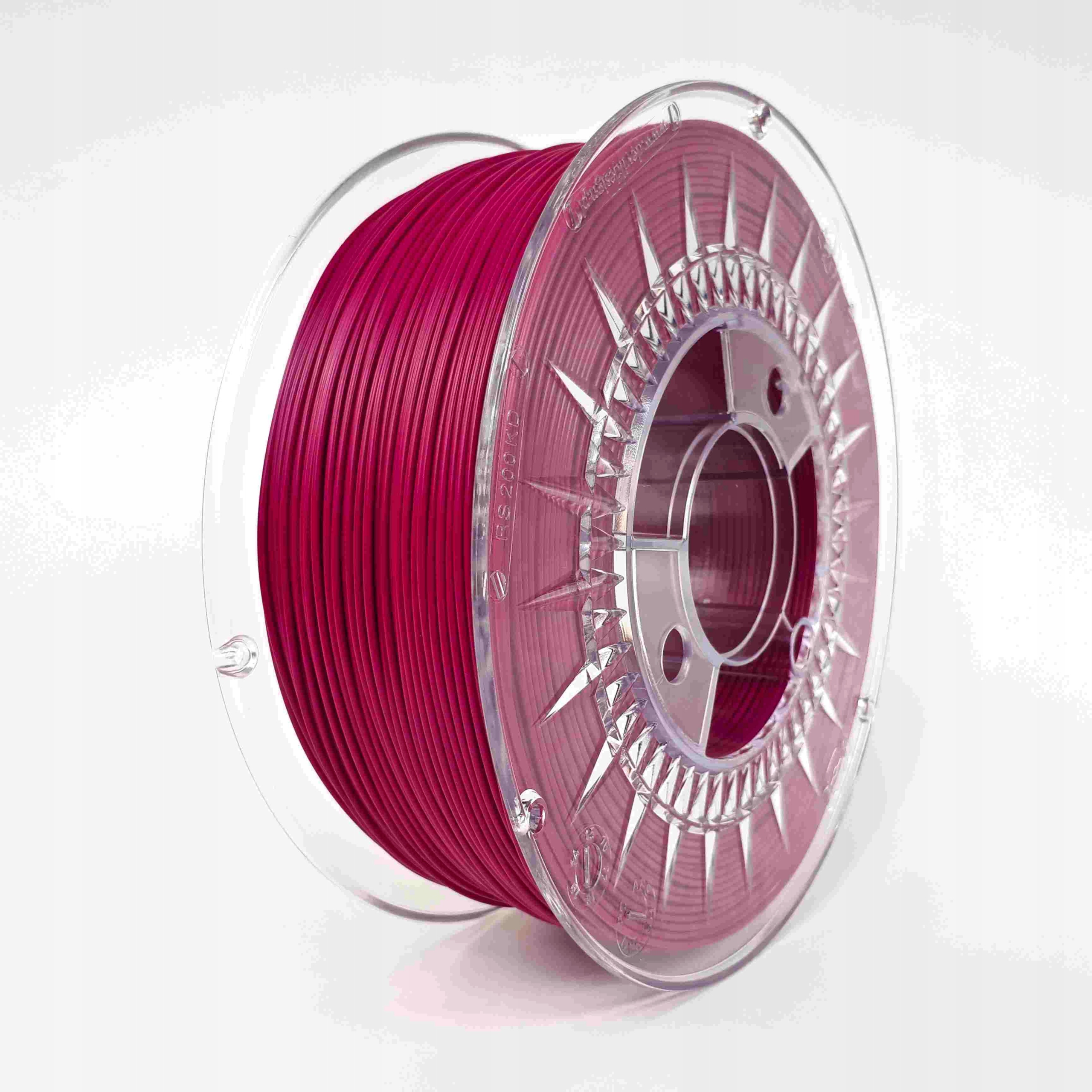 Filament Devil Design plastik do drukarki 3d PLA 1kg Raspberry Red Czerwony EAN (GTIN) 5902280030157