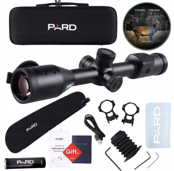 Noktovizní zaměřovač Pard Night Stalker 4K v2 70 mm Lrf Dálkoměr Agm/dst