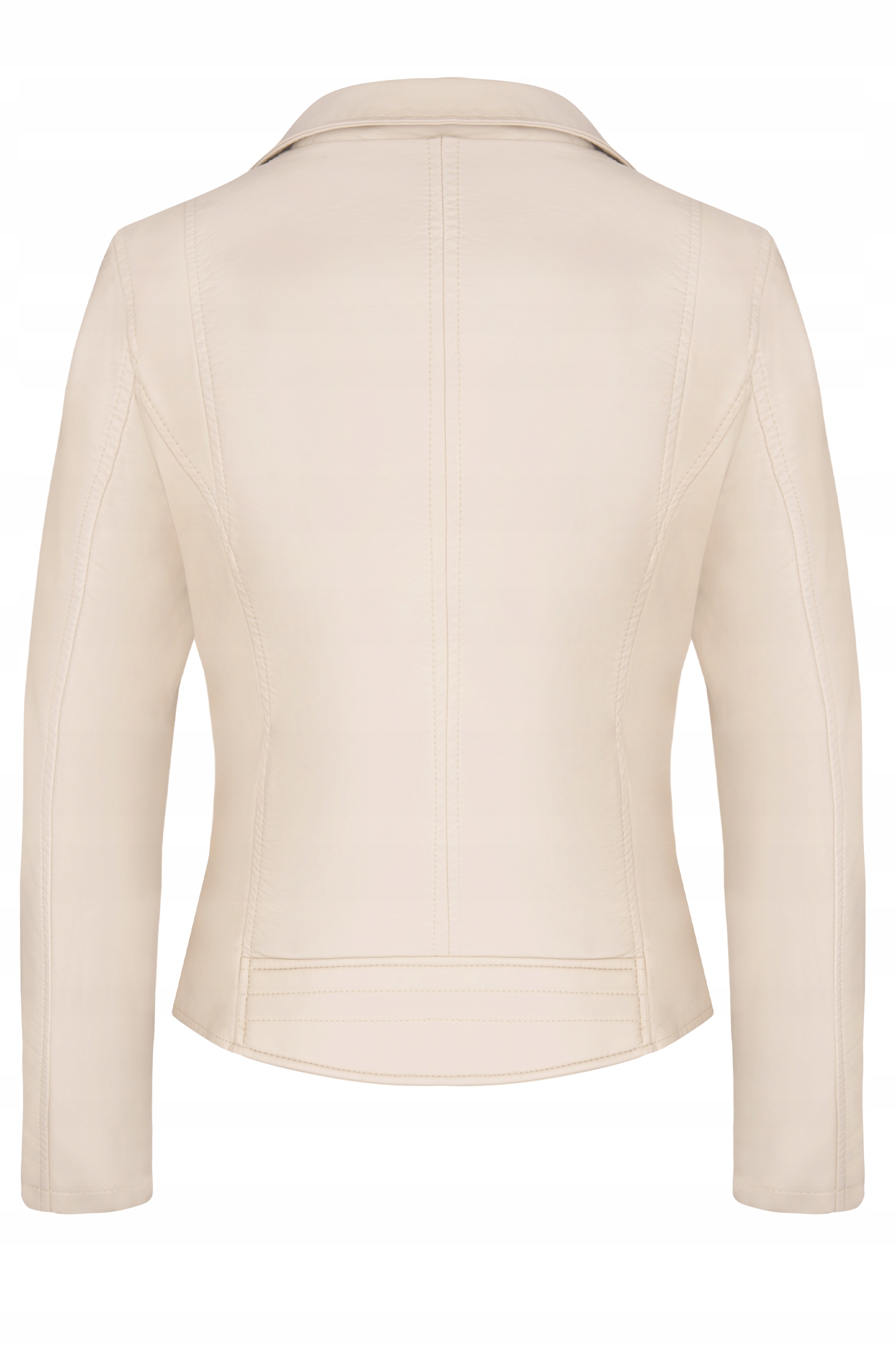 RAMONESKA DAMSKA SKÓRZANA KURTKA PRZEJŚCIOWA SKÓRA Długość do pasa