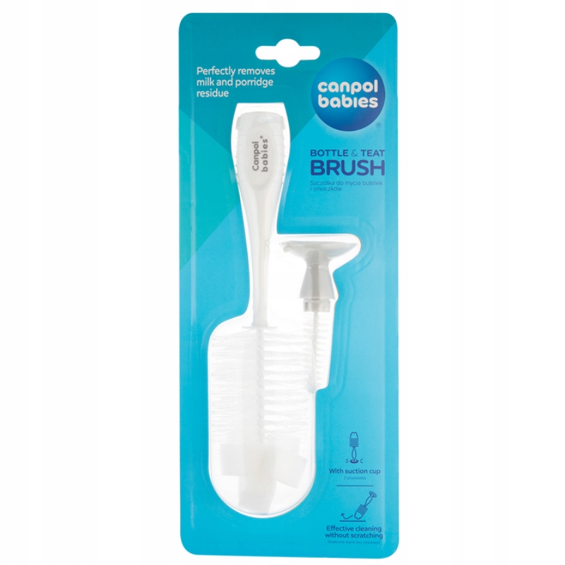 Canpol Płyn Do Mycia Butelek i Smoczków ZAPAS + Szczotka Do Butelek GRATIS EAN (GTIN) 5903407015019