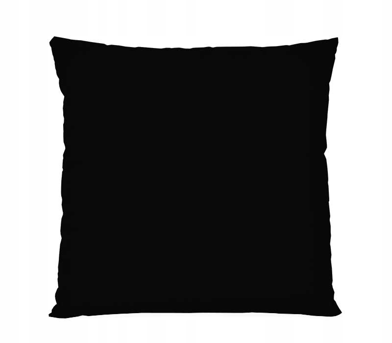 Poszewka na poduszkę Bawełna 45x45 CZARNY