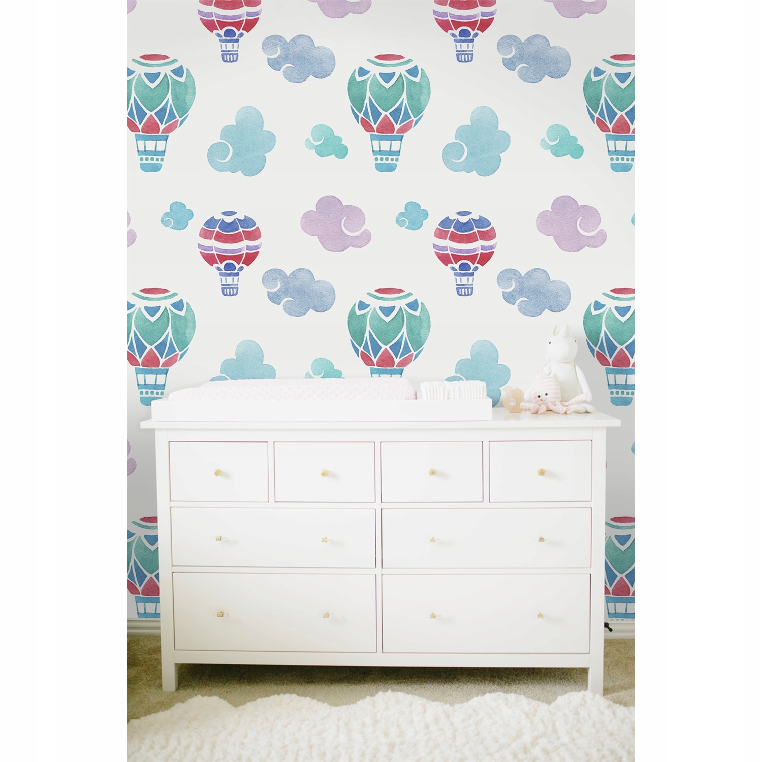 

Fototapeta flizelinowa Balony 250x104 klej gratis