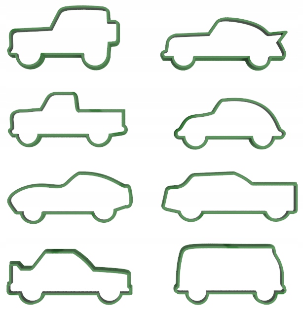 

Foremka Wykrawacz Auta Mustang Jeep Vw Kabriolet