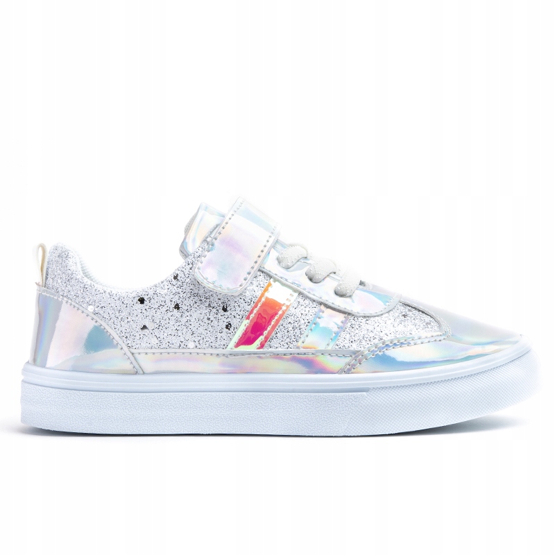 

Sneakersy półbuty holo wkł.SKÓRA na rzep Axim